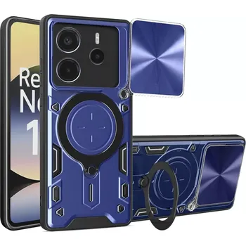 Pouzdro na mobilní telefon Kryt Xiaomi Redmi Note 14 4G Techsuit CamGuard Pro - modrý