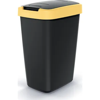 Odpadkový koš NÁDOBA NA ODPAD, ČERNÝ KOŠ NA ODPADKY 12L