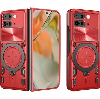 Pouzdro na mobilní telefon Kryt Google Pixel 9 Pro Fold, Techsuit CamGuard Pro - červený