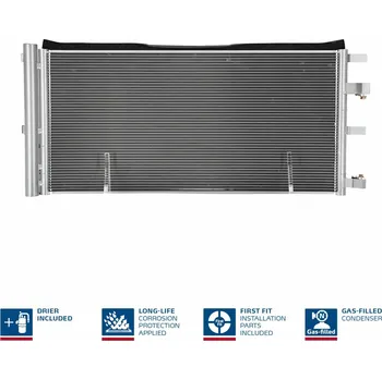 Výparník klimatizace Kondenzátor, klimatizace NISSENS 940829