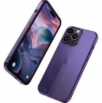 Pouzdro na mobilní telefon Zadní Kryt Pskom pro Apple iPhone 15 Pro Max fialový