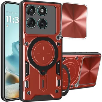 Pouzdro na mobilní telefon Kryt Motorola EDGE 60 / 60 Fusion Techsuit CamGuard Pro - červený