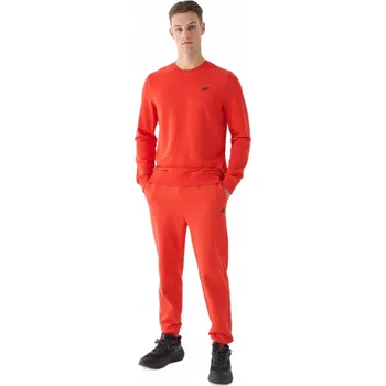 4F pánské tepláky 4FWMM00TTROM0943 oranžové, velikost S