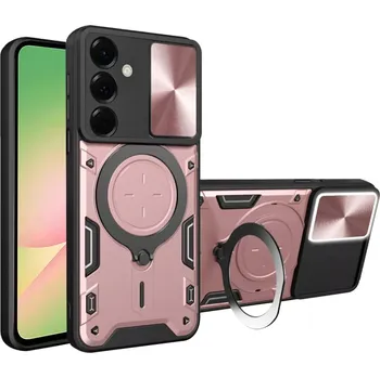 Pouzdro na mobilní telefon Kryt Samsung Galaxy A36 5G Techsuit CamGuard Pro - rose gold