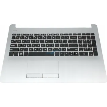 Šasi notebooku Palmrest + Klávesnice HP 250 255 (G6) / Sil