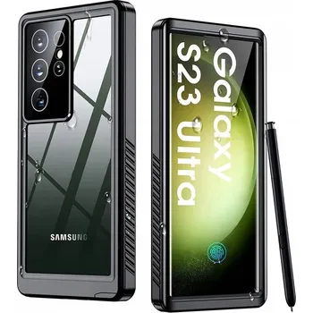 Pouzdro na mobilní telefon Zadní Kryt Smart-Tel pro Samsung Galaxy S23 Ultra, černý