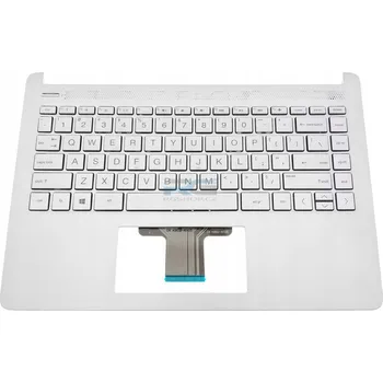 Šasi notebooku Palmrest + Klávesnice HP 14s-dq2003nw 14s-dq2006nw / Sil