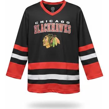Outerstuff Dětský dres Chicago Blackhawks Fashion Hockey Jersey Velikost: Dětské S (6 - 8 let)