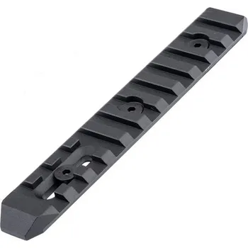 SLONG Airsoft RIS lišta M-LOK 11slots (128mm) (černá)