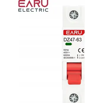 vypínač Jistič DZ47-63 C25 25A 220V 1P