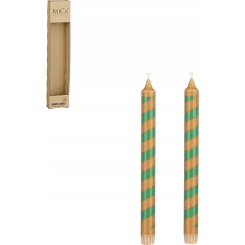 Svíčka Tradiční parafínová svíčka bez vůně Mica Decorations