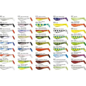 Umělá nástraha Gumová nástraha KOPYTO 9 cm Barva 001 Bílá