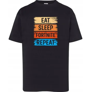 Chlapecké oblečení Dětské tričko pro hráče EAT SLEEP FORTNITE REPEAT 146/152 (9-11 let)