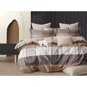 Povlečení Novinka 2025! Luxusní Krepové povlečení 140x200/70x90 cm - Christine + povlak na polštářek ZDARMA!