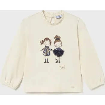 Kojenecké tričko s dlouhým rukávem Mayoral 2075.4A.Baby.9BYA modrá 95X, vel. 68