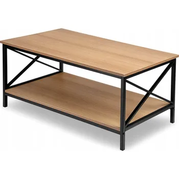 Konferenční stolek Konferenční stolek LoftInspired obdélníkový 100 x 55 x 44 cm černý