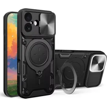 Pouzdro na mobilní telefon Kryt iPhone 17, Techsuit CamGuard Pro - černý