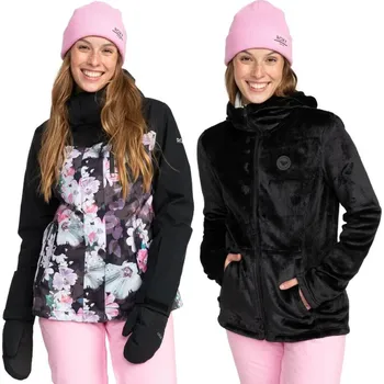 Dámská bunda ROXY Jetty 3v1 zimní lyžařská snowboardová voděodolná XS