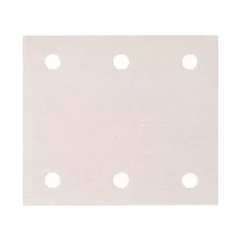 Brusný papír P-42569 Papír brusný suchý zip 102x114mm 6 děr K180, 50ks Makita