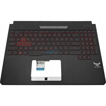 Šasi notebooku Palmrest + klávesnice Asus TUF GAMING FX505DU FX505DV FX505DY / Red LED