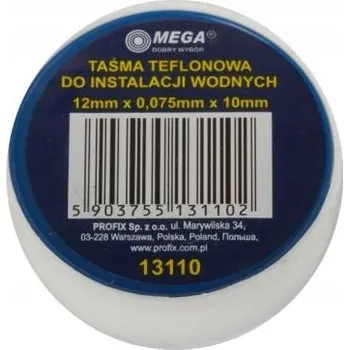 Teflonová těsnicí páska Proline 10 m x 12 mm