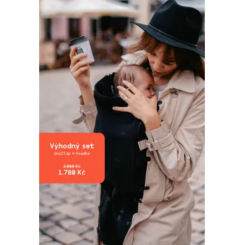 Bellyboo Těhotenská vsadka + UniClip adaptér Barva vsadky a adaptéru: Šedá