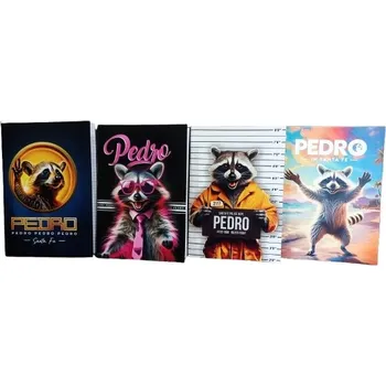 Sešit A5 s mřížkou Pedro DeltaGraphix, 60 listů