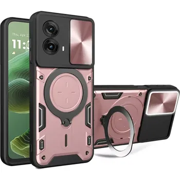 Pouzdro na mobilní telefon Kryt Motorola Moto G35 Techsuit CamGuard Pro - rose gold