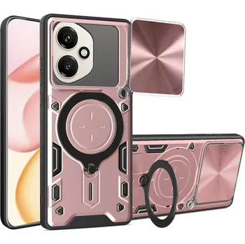 Pouzdro na mobilní telefon Kryt Honor 400, Techsuit CamGuard Pro - rose gold