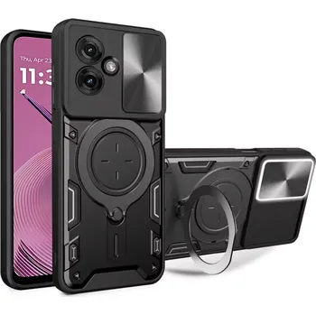 Pouzdro na mobilní telefon Kryt Motorola Moto G55 Techsuit CamGuard Pro - černý