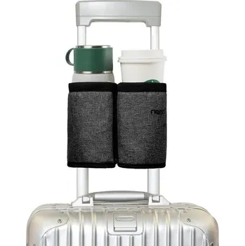 Trekingová hůl Kufrový držák na pohár Riemot Cestovní držák na pohár pro cestovatele, palubní průvodčí – pasuje na