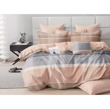 Povlečení Novinka 2025 ! Luxusní Krepové povlečení Hélène 140x200/70x90 cm – Na 2 postele + prostěradlo zdarma !