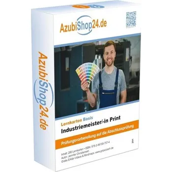 Kartičky Průmyslový master Print: Příprava na zkoušku