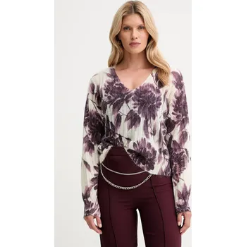 Dámský svetr Vlněný svetr Twinset dámský, béžová barva, 252TP3591 01A, vel. M