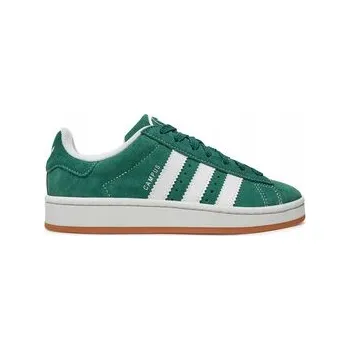 Chlapecká obuv Dámské boty Adidas Campus 00s IH7492 zelené semišové, velikost 38