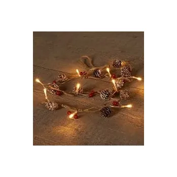 Vánoční dekorace Vánoční osvětlení na stromeček Anna's Collection, vnitřní, 1 m, 10 světýlek