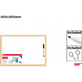Kancelářský nábytek Bílá magnetická tabule 40x30 cm