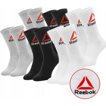 Pánské oblečení Ponožky Reebok D0855 vícebarevné velikost 40-42