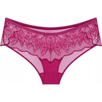 Dámské spodní prádlo Krajkové dámské kalhotky se sníženým pasem KALHOTKY vyšívané Crazy Stupid Love Hipster 46