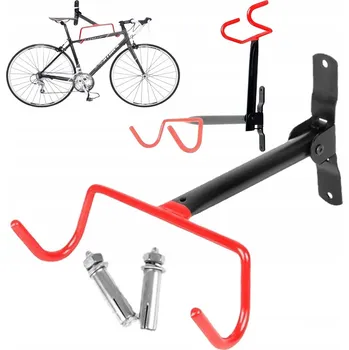 Věšák Nástěnný držák na kolo Gearox, nosnost 15 kg, černý