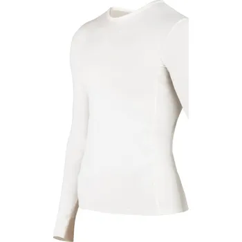 Pánské tričko Pánské tričko s dlouhým rukávem BAMBUS MERINO vlna Krémové L