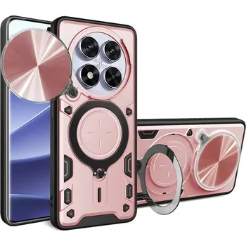 Pouzdro na mobilní telefon Kryt Xiaomi Redmi Note 14 Pro 5G / Poco X7 Techsuit CamGuard Pro - rose gold
