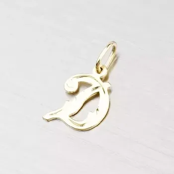 Přívěsek Goldex Přívěsek žluté zlato 585 - písmeno D 2-4002-D