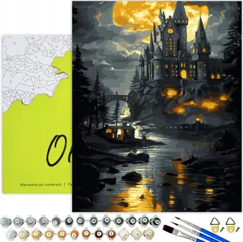 MALOVÁNÍ PODLE ČÍSEL Krajina Obrazy k Malování podle čísel S RÁMEM Oh Art!