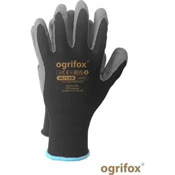 Pracovní rukavice Ochranné rukavice (1) OX-Lateks | stavební | dílenské | skladové | vel 8-M