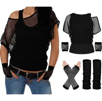 Karnevalový kostým Síťovaný kostým Elfin vel.M