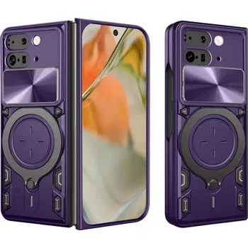 Pouzdro na mobilní telefon Kryt Google Pixel 9 Pro Fold, Techsuit CamGuard Pro - fialový