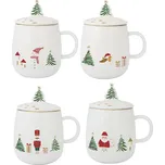 Easy Life Porcelánové hrnky se sítkem Let It Snow