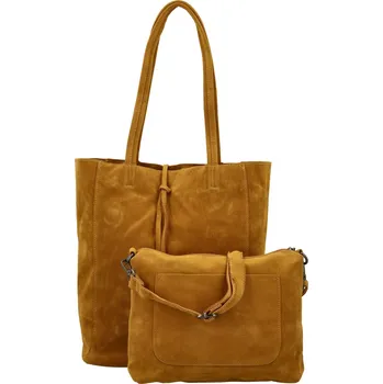Dámský set kabelek žlutý - Paolo bags Viorel žlutá