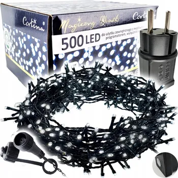 Vánoce Vánoční osvětlení na stromeček Cortina venkovní 26,5 m 301 - 500 světýlek